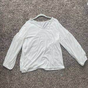 White old navy blouse
